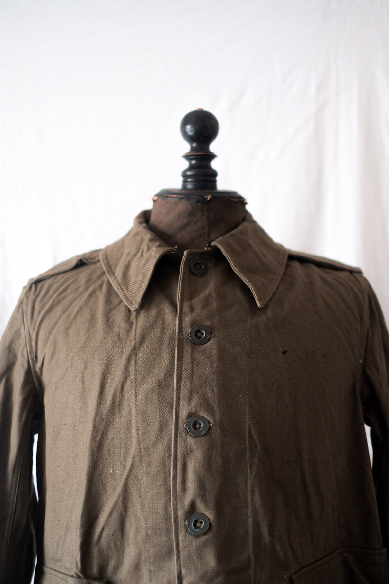 [~ 40's] แจ็คเก็ตกองทัพฝรั่งเศส M38 Bourgeron "Dead Stock"
