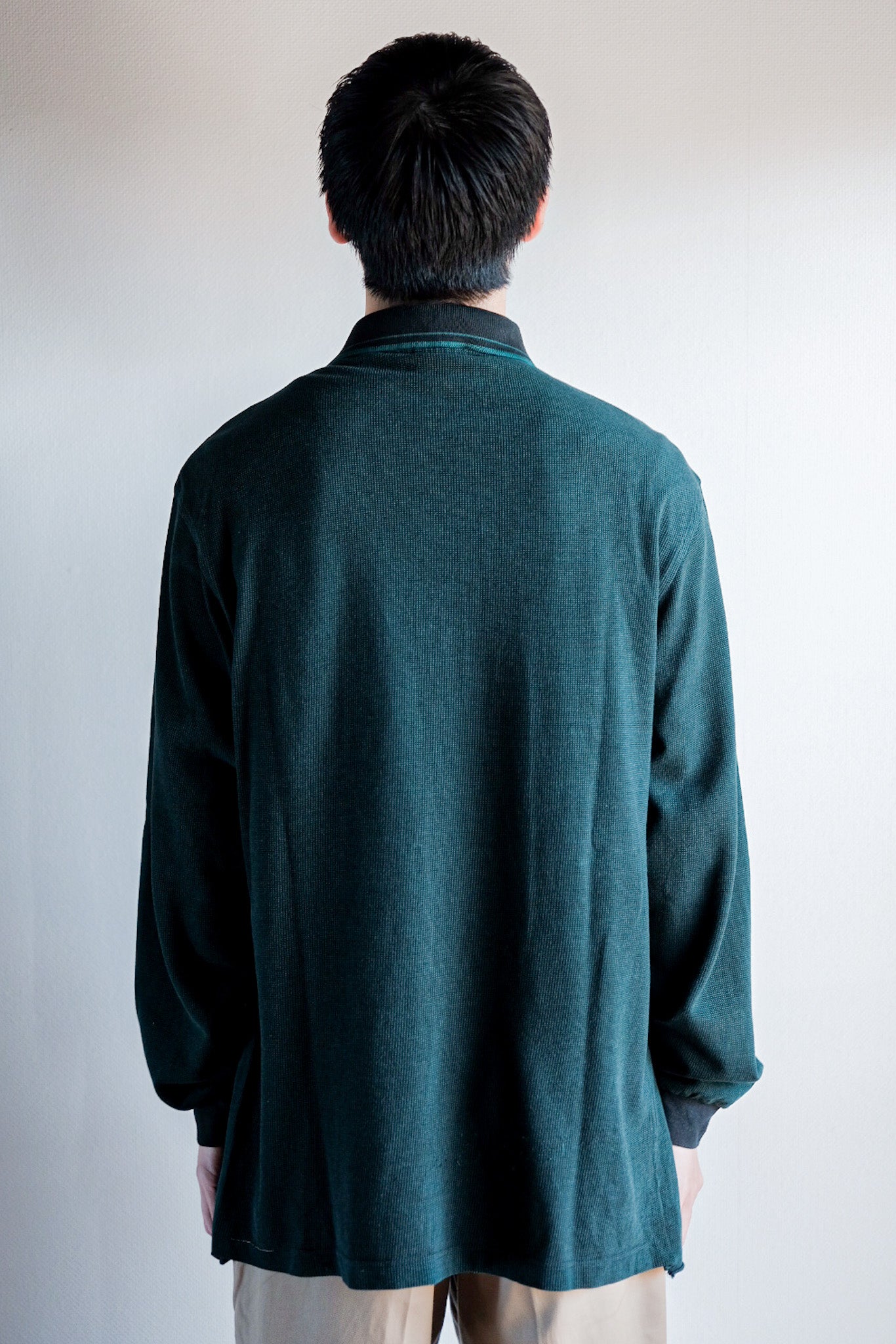 ［~80's］CHEMISE LACOSTE L/S Polo Shirt Size.5 "Multi Color"