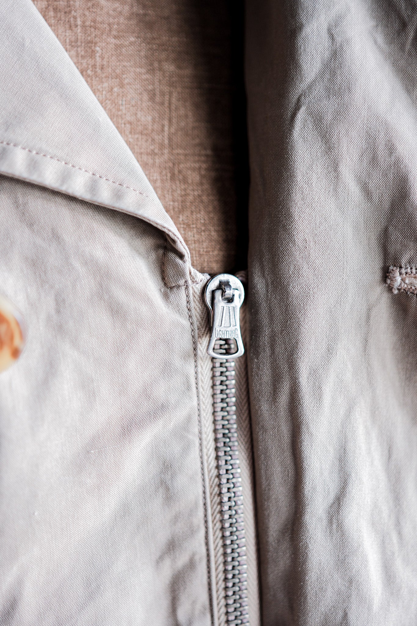［~50's］British Vintage Half Belt Ventile Jacket "Elton Weatherpoof"