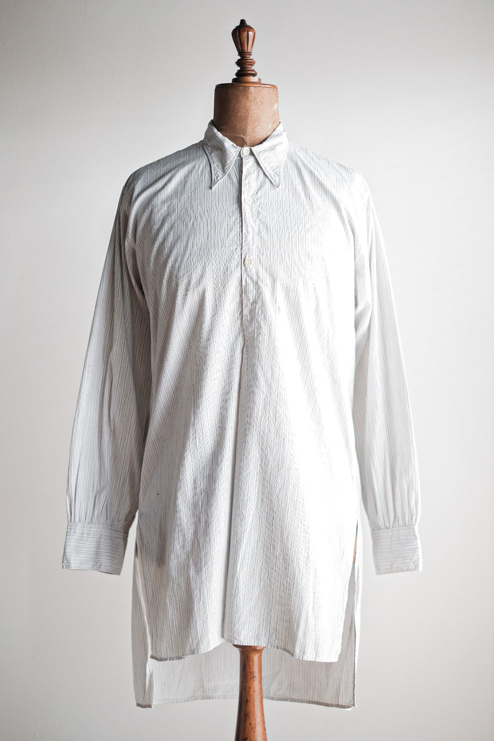 【~40's】French Vintage Grandpa Shirt
