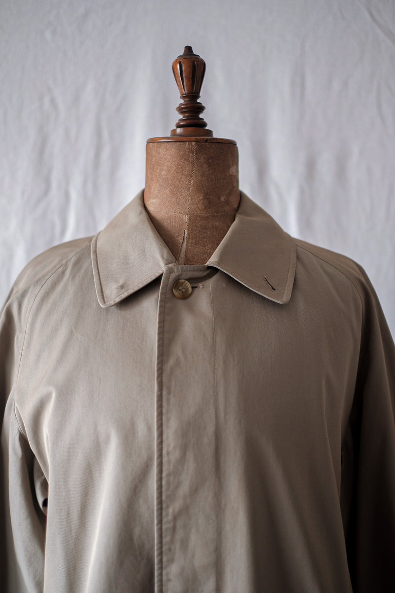 [~ 80's] Vintage Burberry Single Single Raglan Balmacaan Coat C100 