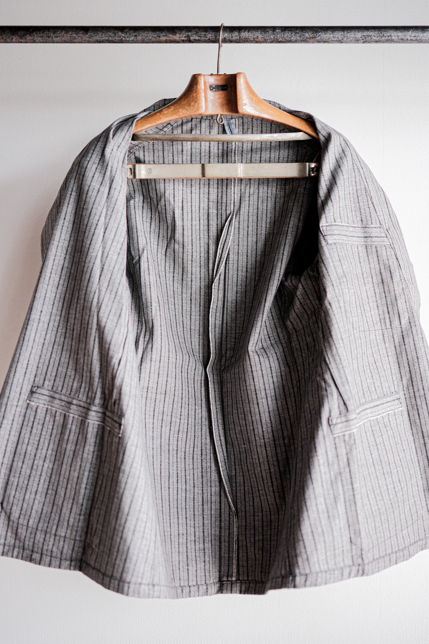 ［~40’s］Swedish Army Stand Collar Hospital Jacket “Dead Stock”