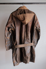 [~ 40's] Vintage Barbour "Solway Zipper" สีขาว