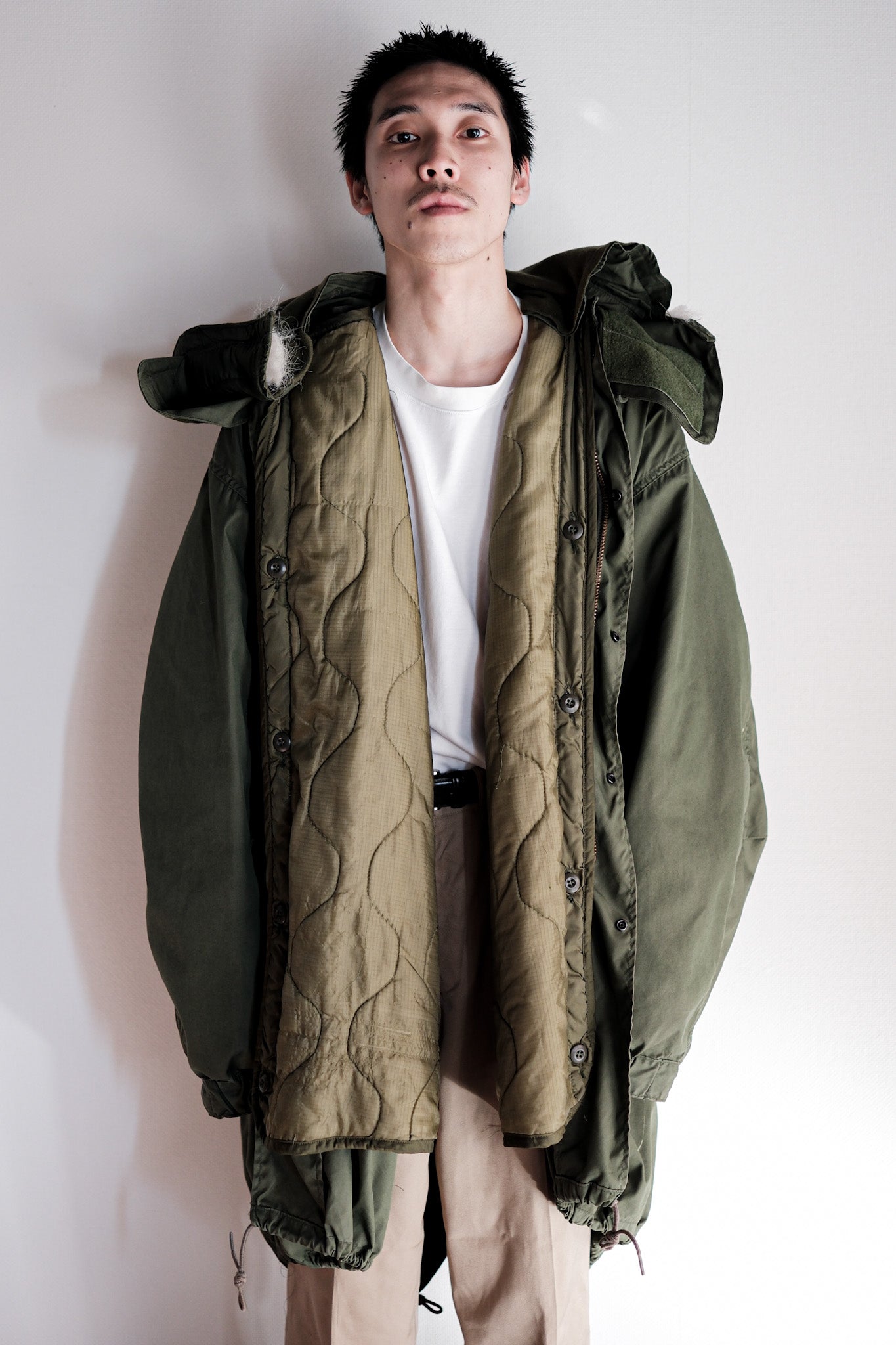 [~ 80's] U.Army M-65 Fishtail Parka Taille.LARGE "Set complet"