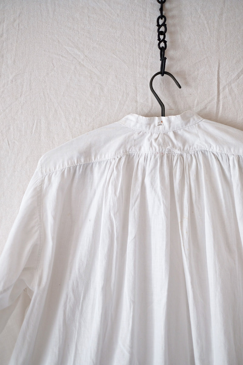 [ต้น 20 C] เสื้อเชิ้ตชุดโบราณฝรั่งเศส