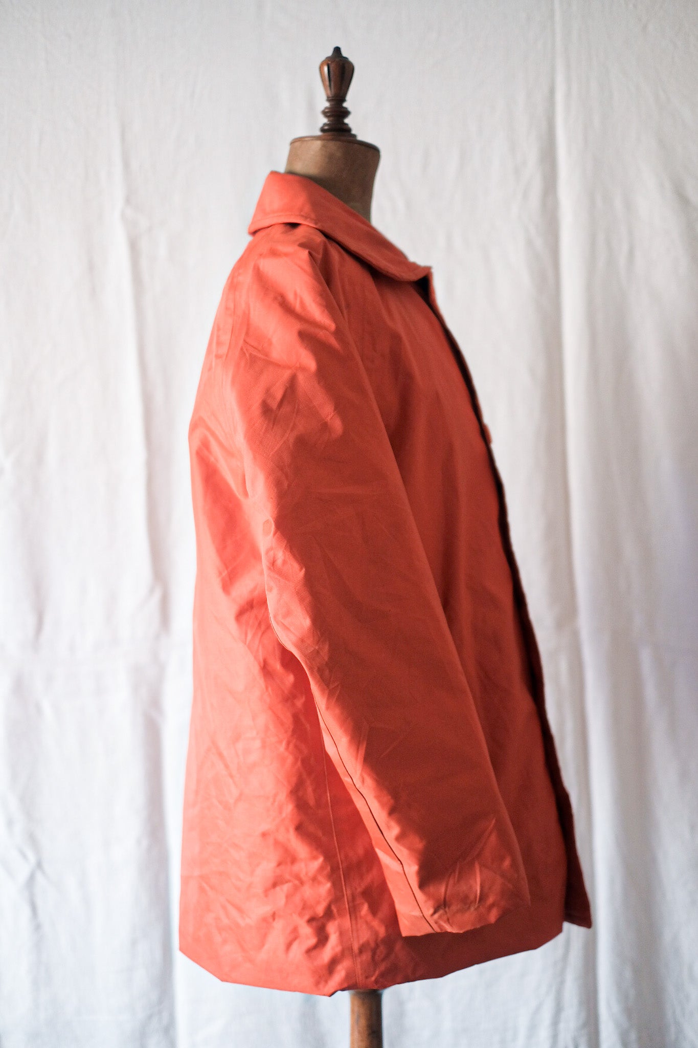 [~ 60's] Veste en nylon orange vintage britannique "Henri-Rloyd"