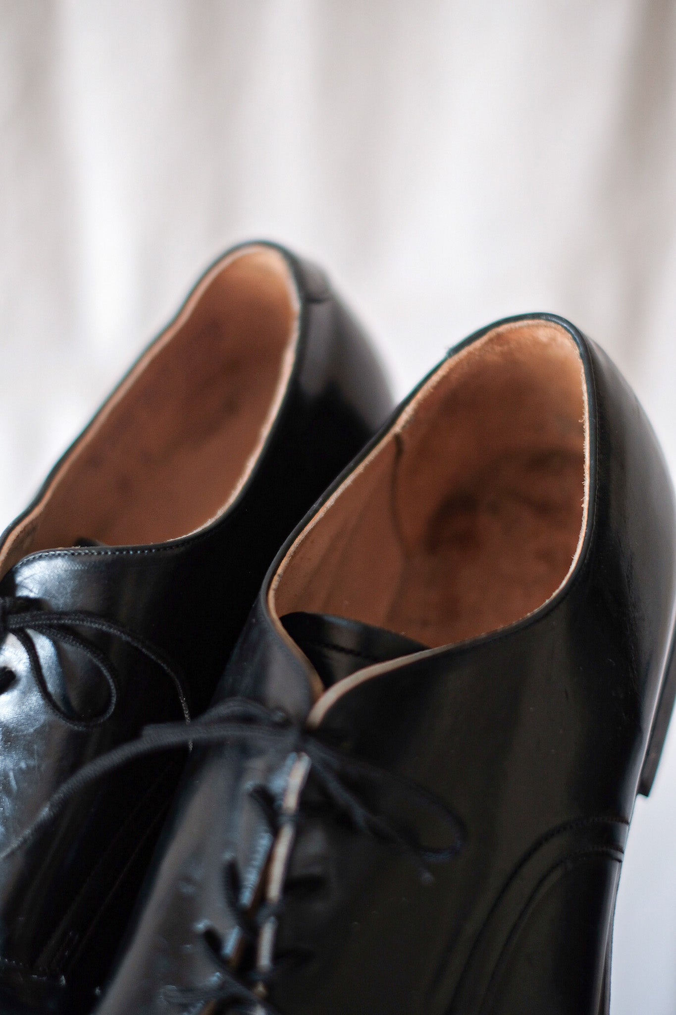 [~ 80's] U.Navy Service Shoes Taille.9 1/2 W