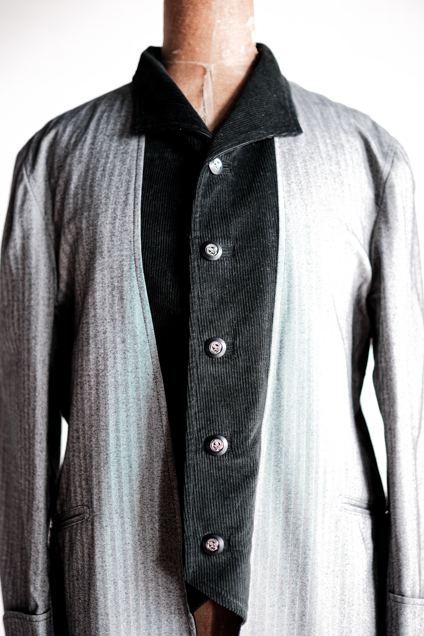 【~00's】ARNYS PARIS Corduroy × Cotton HBT Jacket Size.52