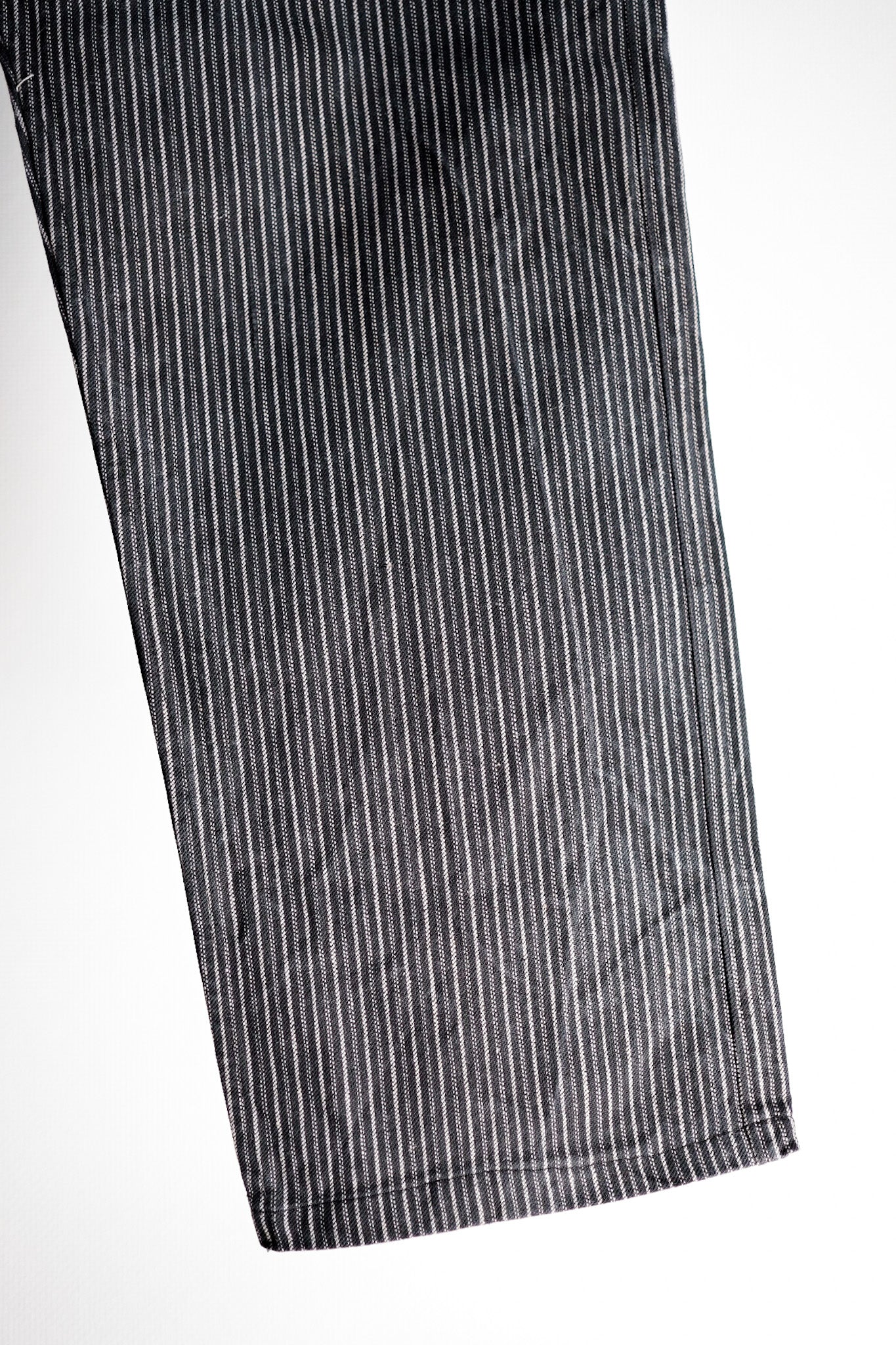 【~ 40'S】 Pantalon de travail à rayures en coton vintage français
