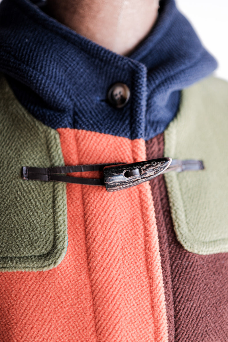 [~ 90's] Invertere Old Crazy Crazy Wool Duffle Coat "Moorbrook"