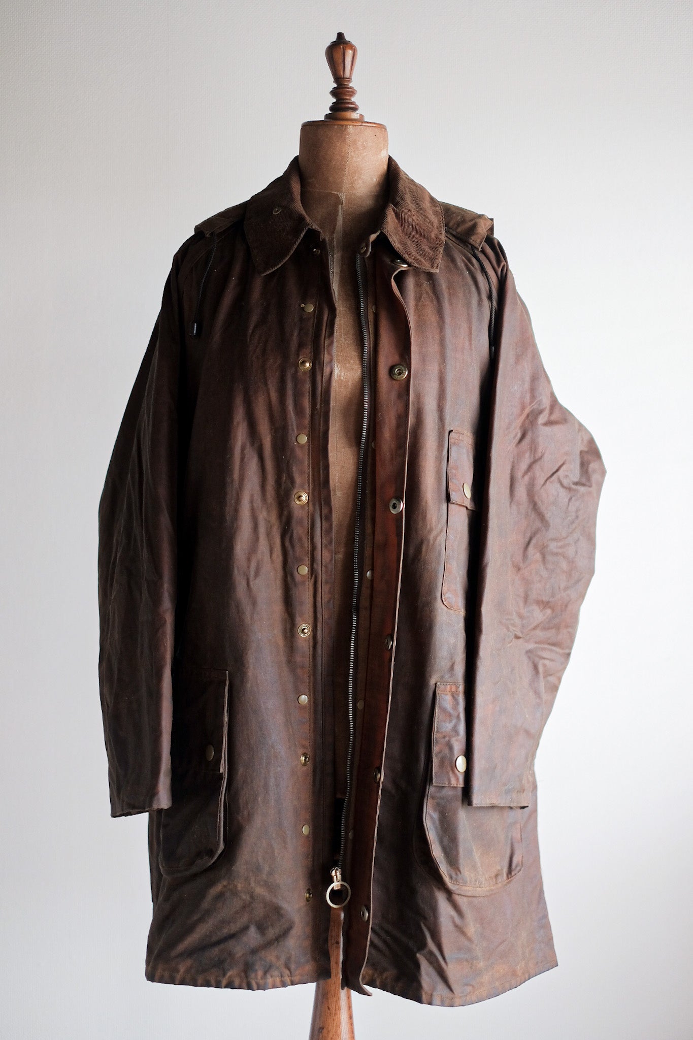 ［~60's］Vintage Barbour "Solway Zipper" Yellow Label