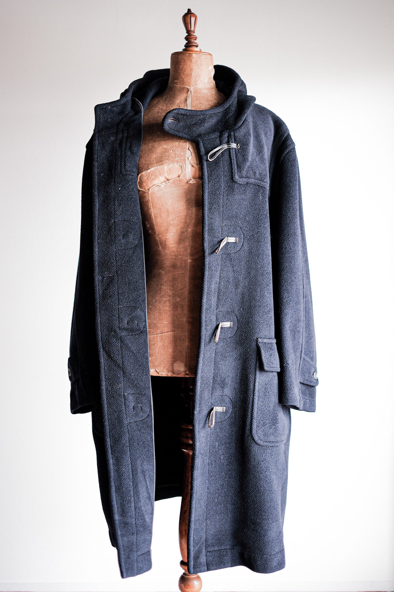 90's] OLD ENGLAND PARIS WOOL DUFFLE COAT 