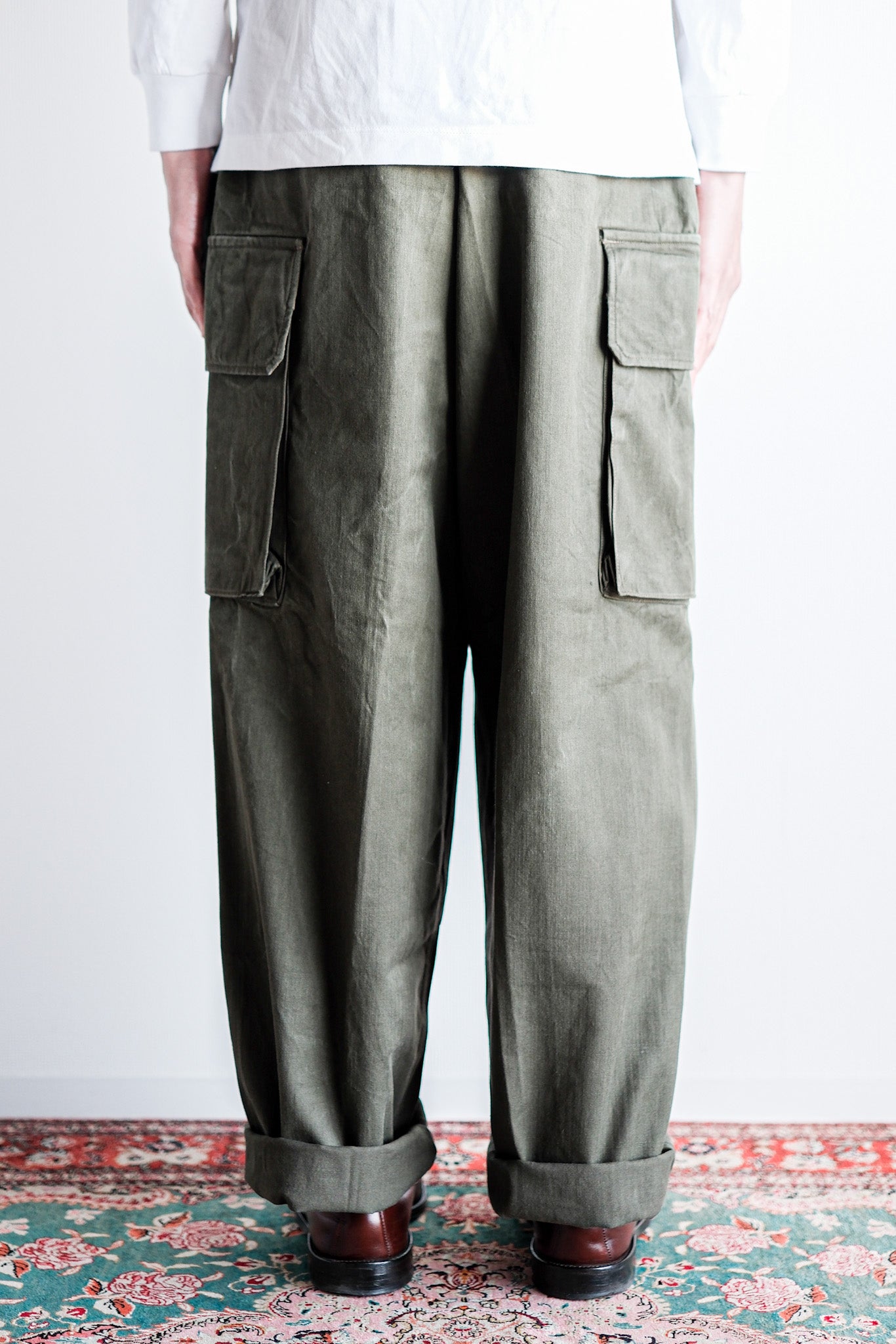 【~60's】French Army M47 Field Trousers Size.33 "Dead Stock"