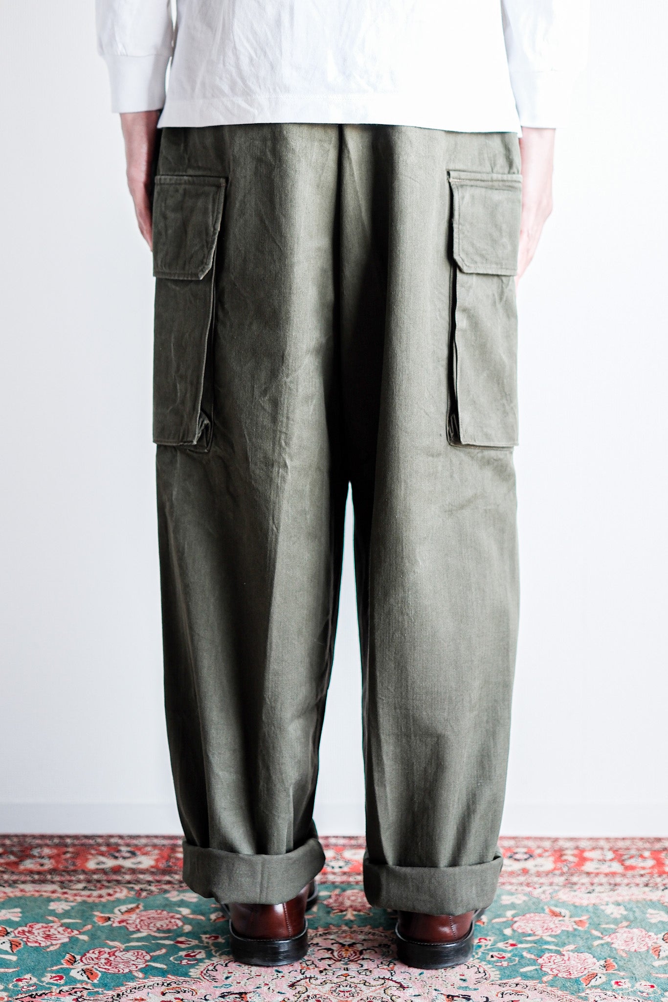 ［~60's］French Army M47 Field Trousers Size.33 "Dead Stock"