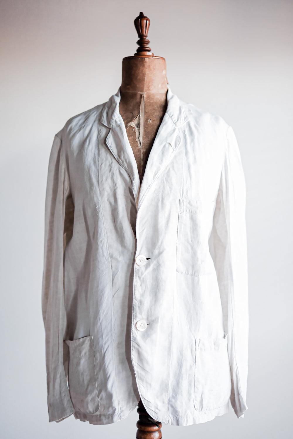 【~30's】French Vintage Linen Jacket