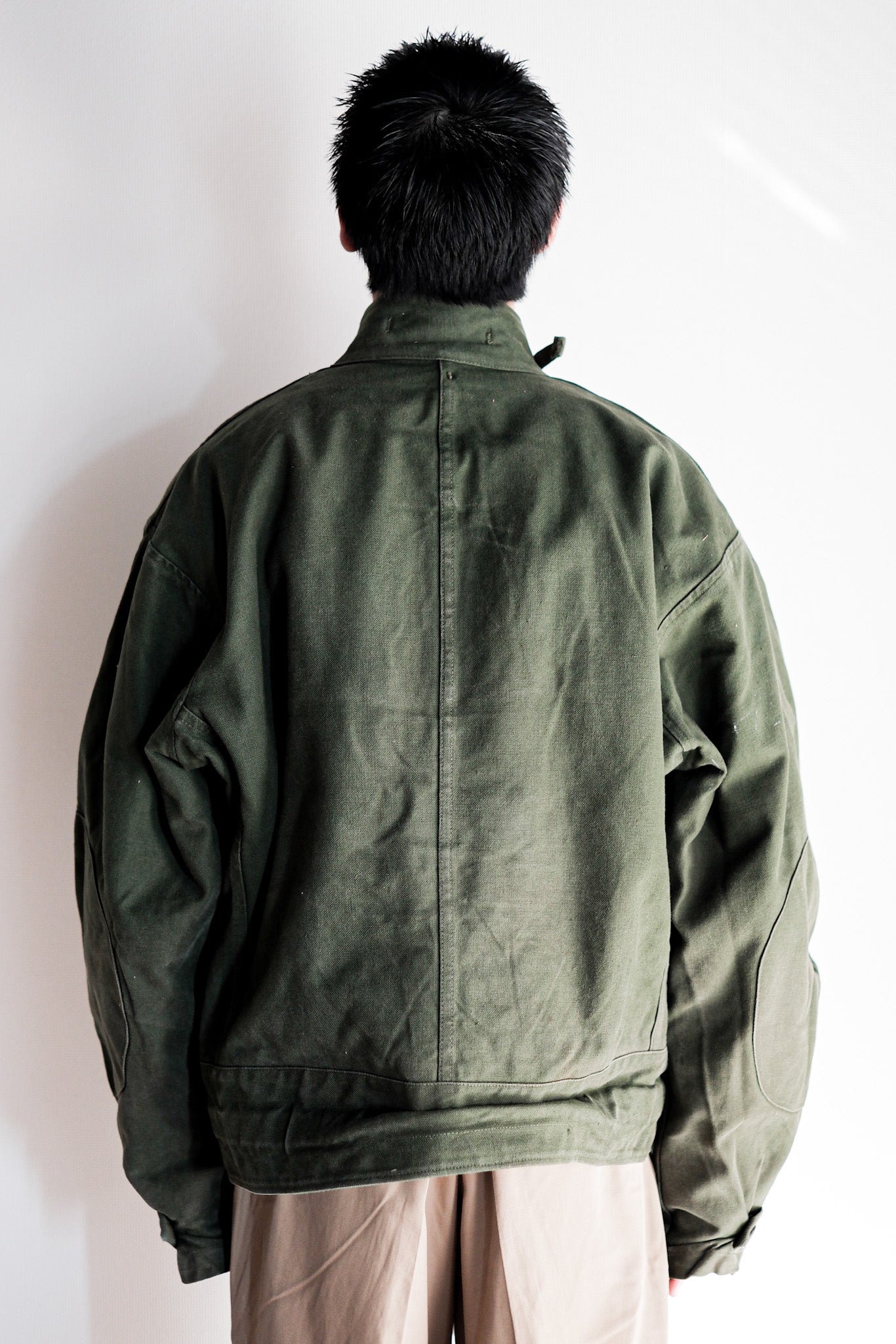［~60's］Swedish Army Dispatch Rider Motorcycle Jacket With Liner Size.C52