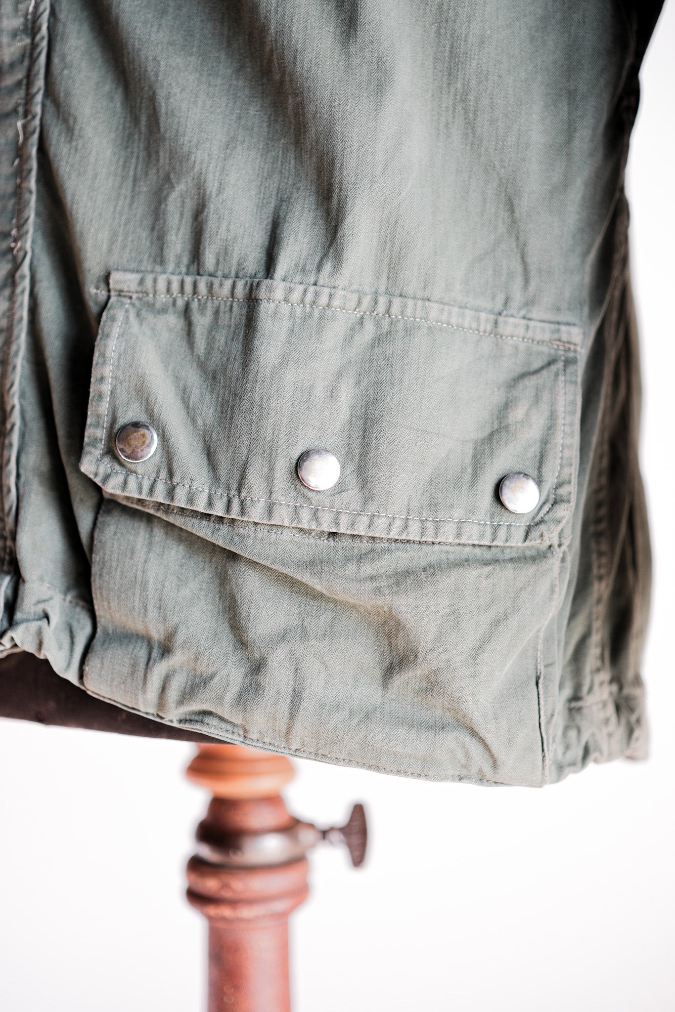【~60's】French Army TAP47/56 Paratrooper Jacket