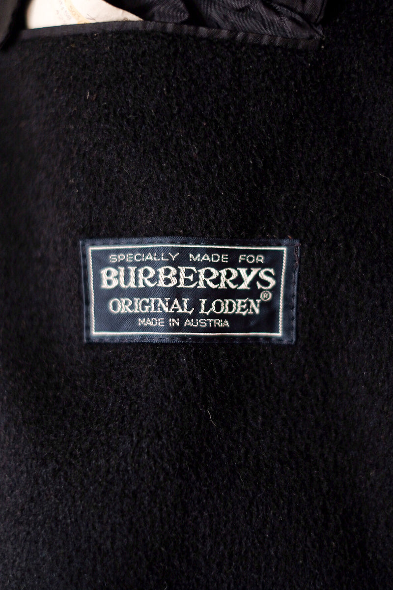 【~80's】Vintage Burberry's Loden Coat