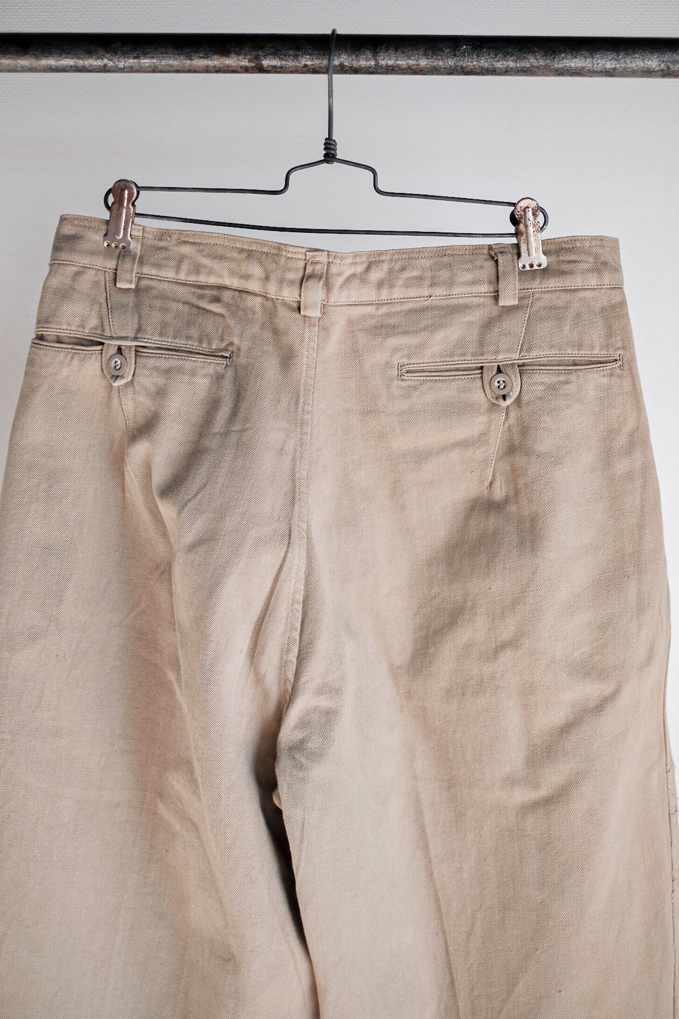 ［~50's］French Army M52 Chino Trousers Size.84M