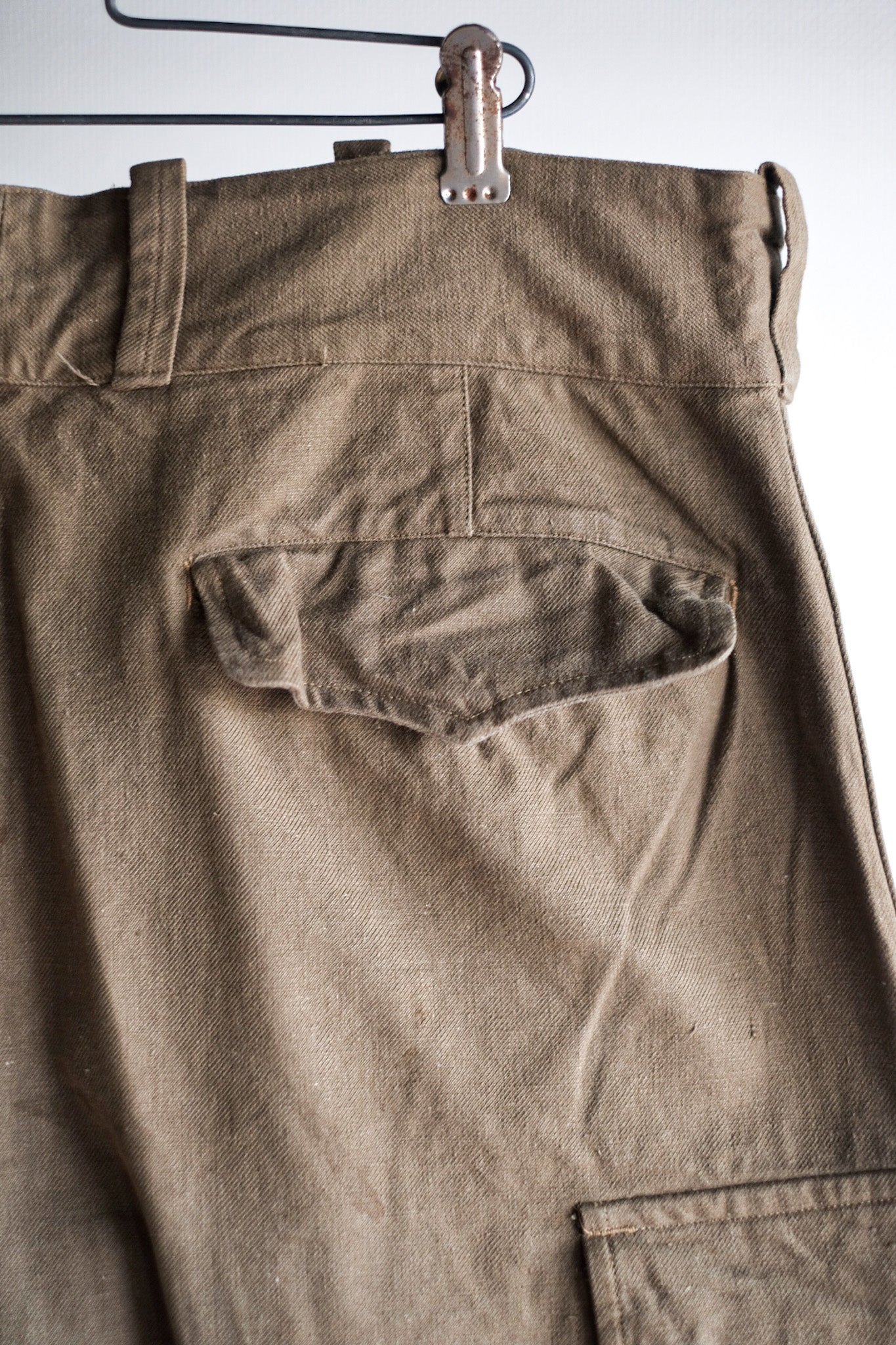 ［~50's］French Army M47 Field Trousers Size.35 "Dead Stock"