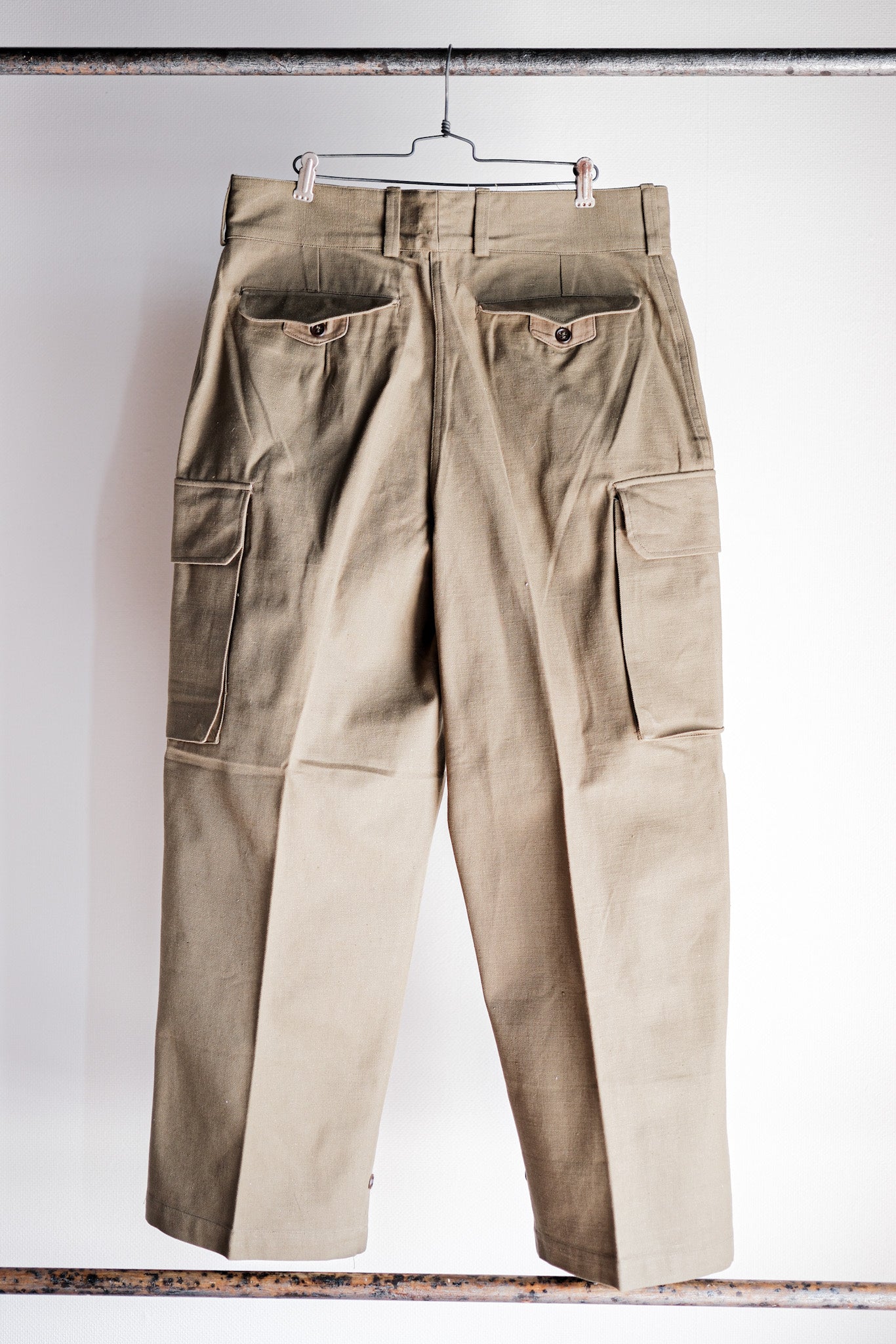 ［~50's］French Army M47 Field Trousers Size.25 "Dead Stock"