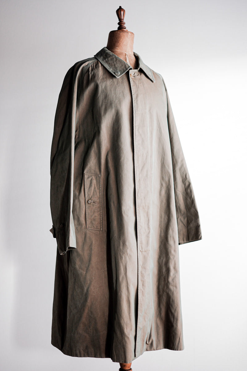 [~ 80's] Raglan Balmacaan Single's Vintage Burberry Coat C100 Size.54REG "Tamamushi"