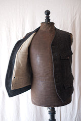 【~20's】French Vintage Wool Hunting Gilet
