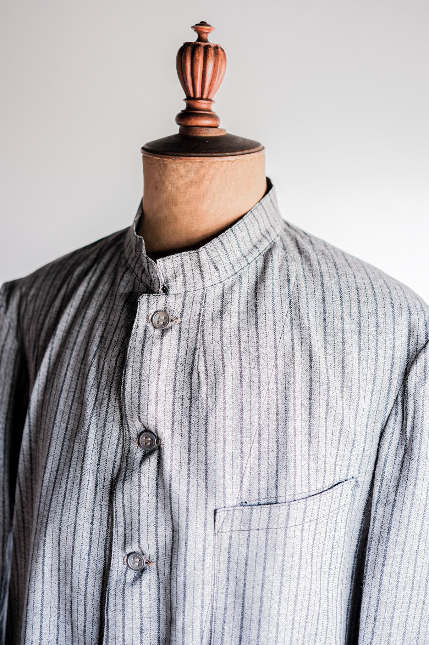 ［~40’s］Swedish Army Stand Collar Hospital Jacket “Dead Stock”
