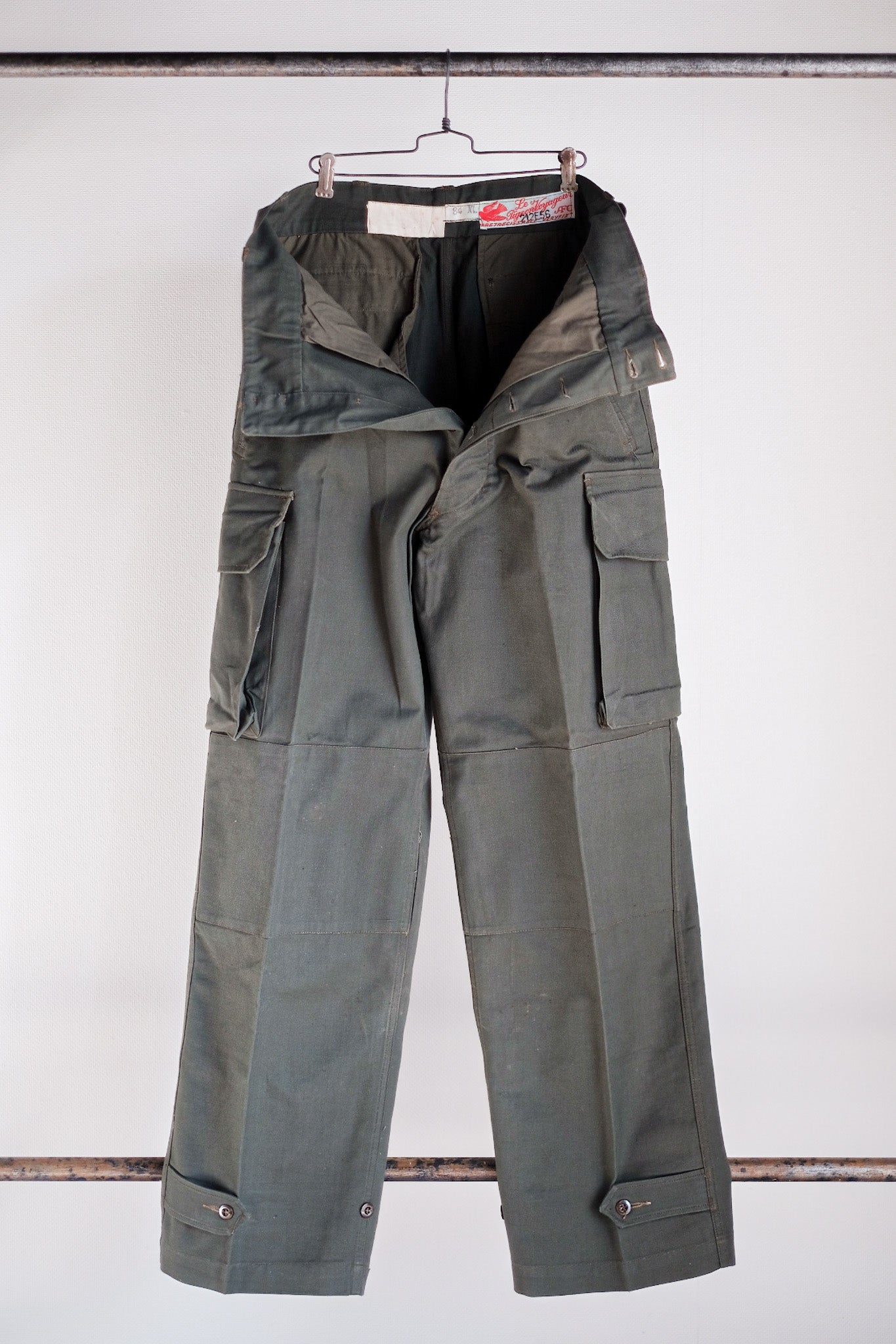 ［~50's］French Air Force M47 Field Trousers Size.84XL "Le Pigeon Voyageur" "Dead Stock"