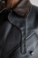 [~ 50's] Belstaff Vintage P.V.C Suit "Black Panther"