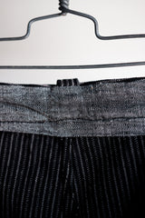 【~40's】French Vintage Cotton Striped Work Pants