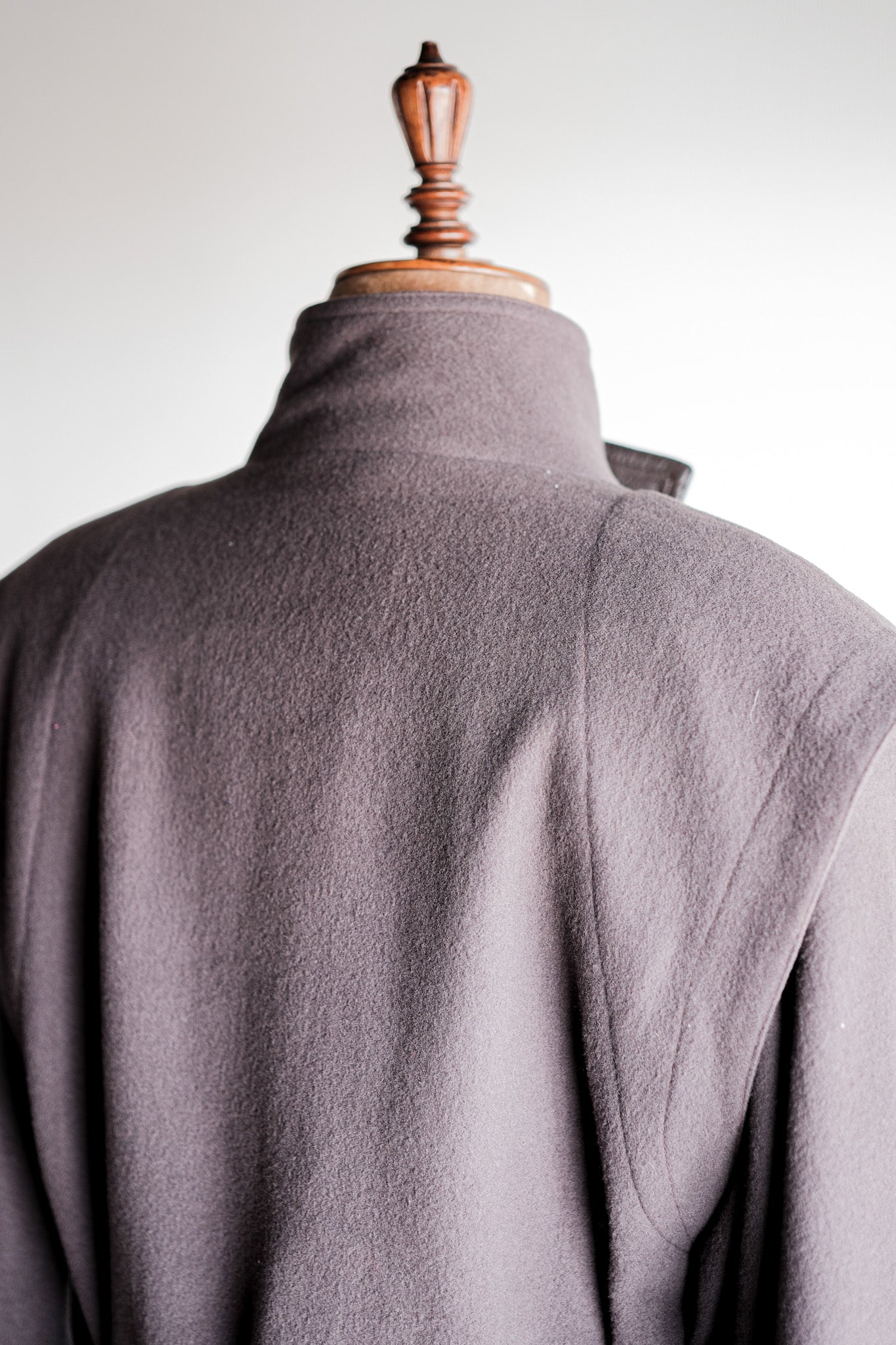 ［~80's］Old Gucci Wool Leather Jacket Size.42