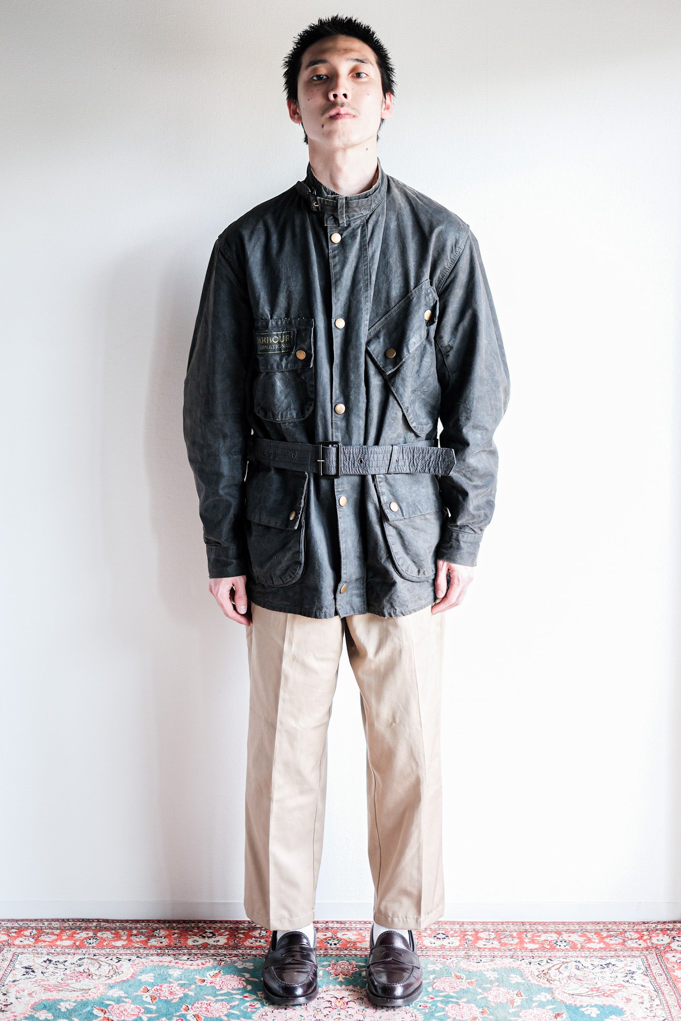 ［~70's］Vintage Barbour "INTERNATIONAL SUIT" 1 Crest