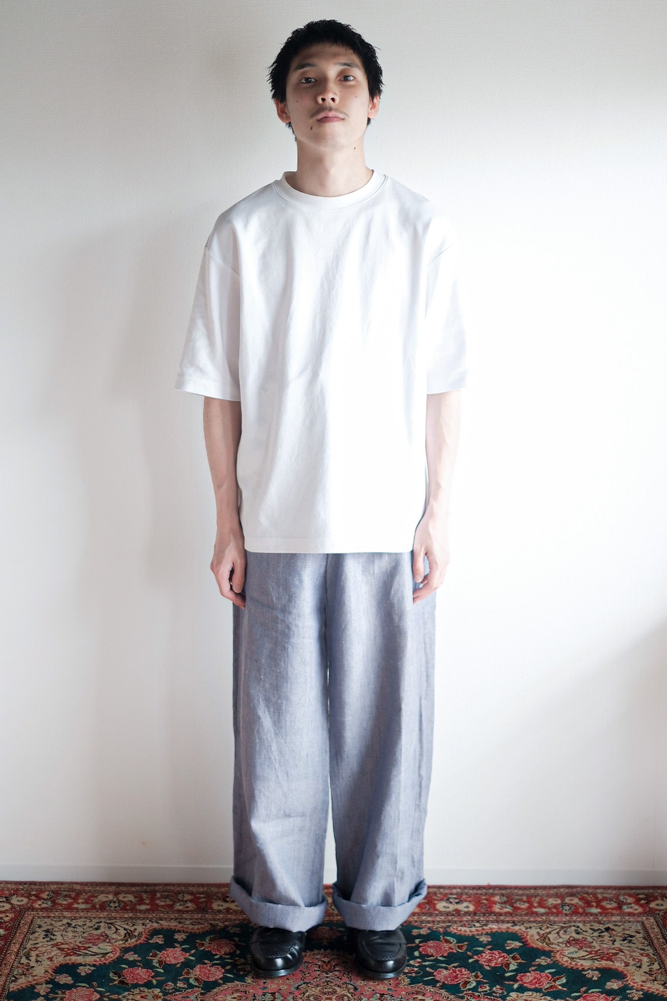 【~50's】French Navy Ramie Linen Sailor Pant