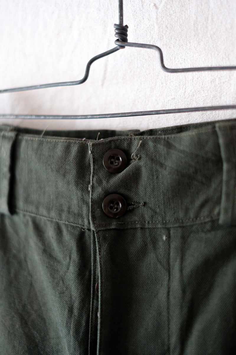 【~50's】French Army M47 Field Trousers Size.76L