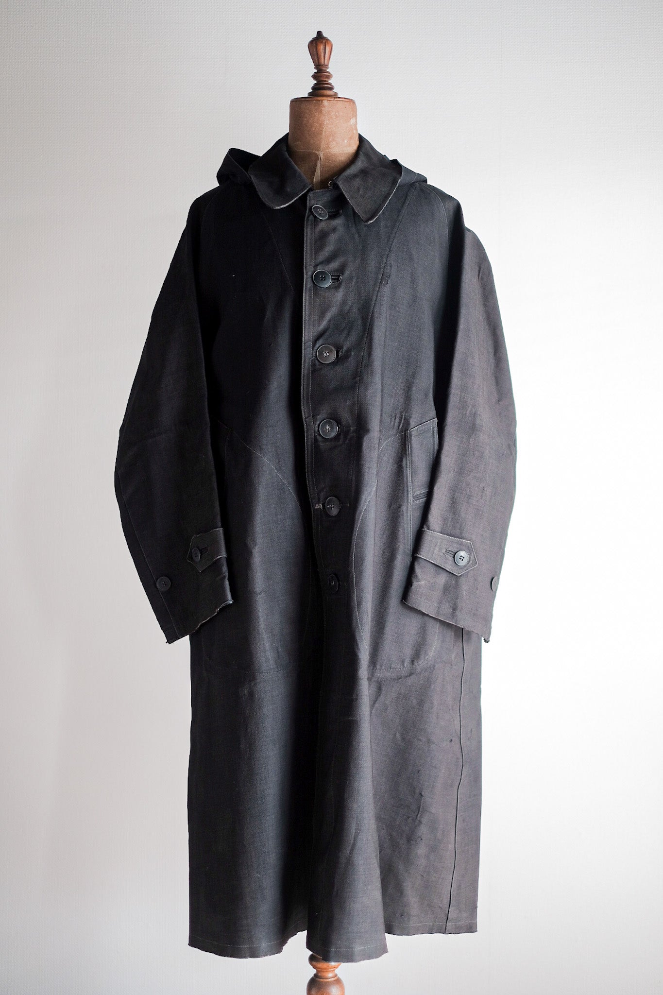 ［Early 20th C］French Antique Rubber Raincoat