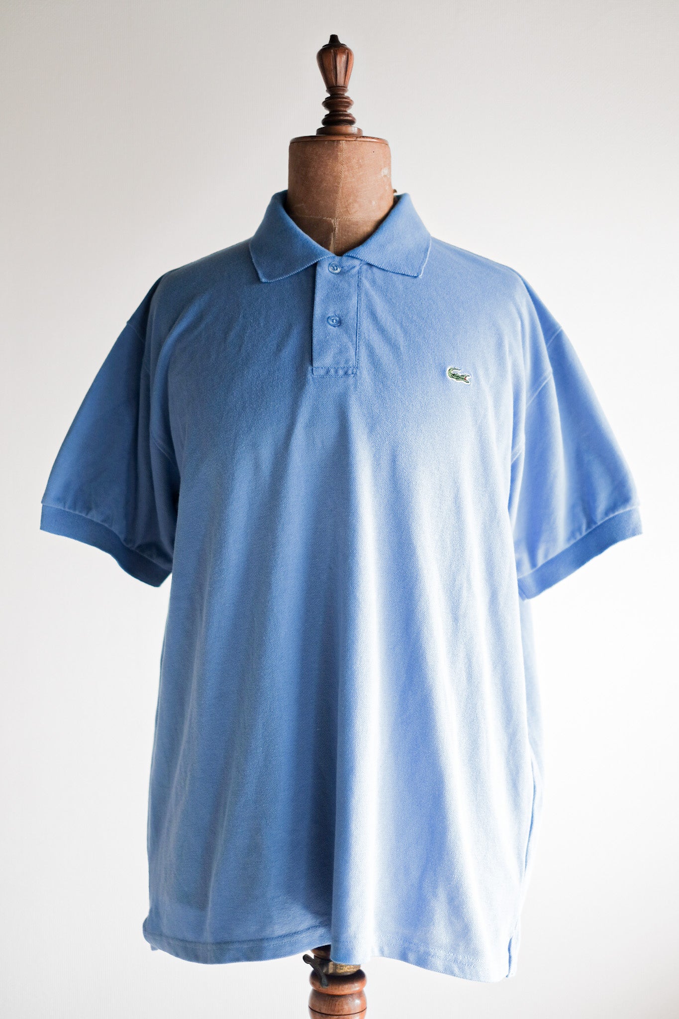 【~90's】CHEMISE LACOSTE S/S Polo Shirt Size.7 "Light Blue"