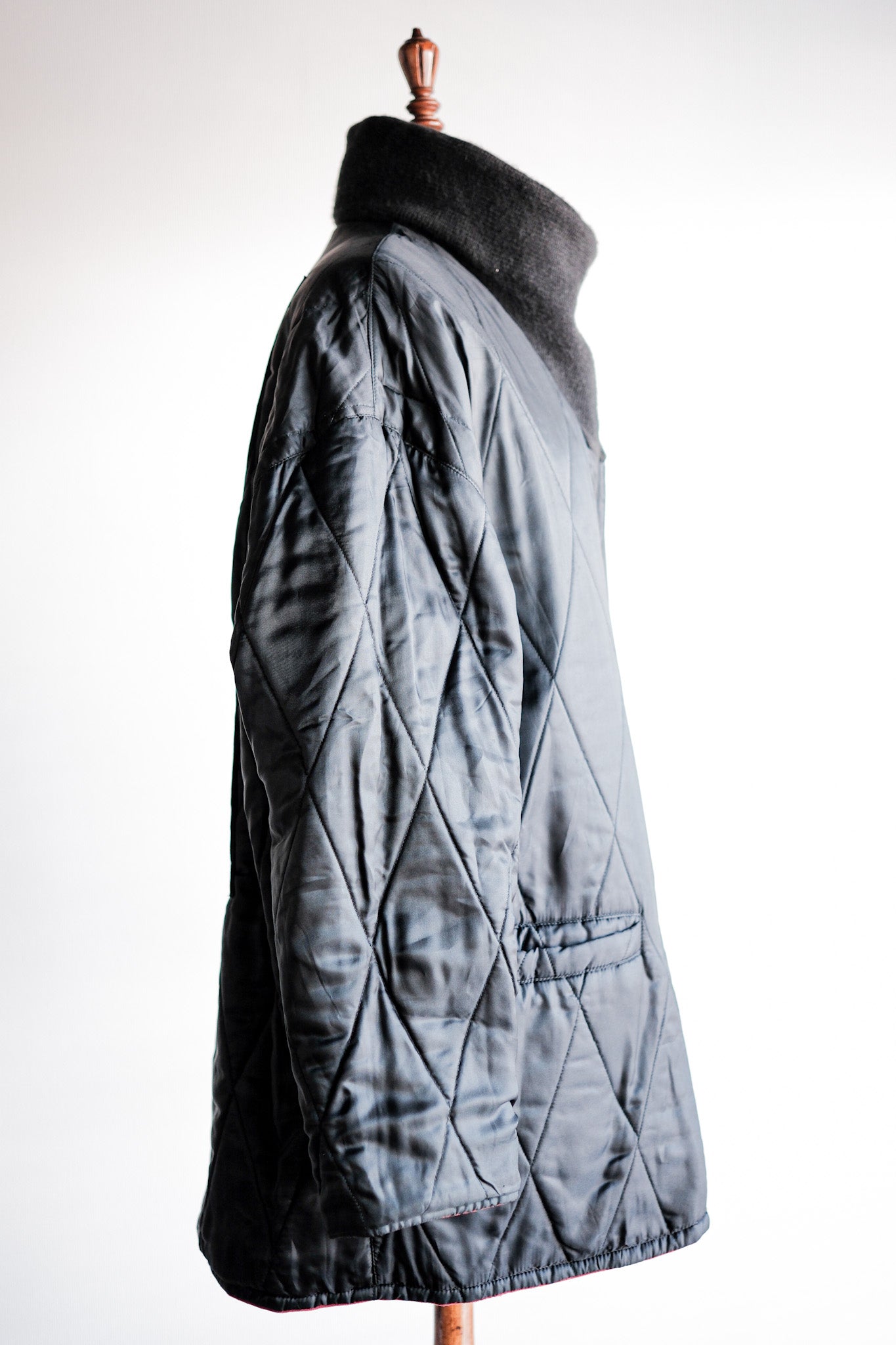 [〜90年代]舊的Seraphin皮革可逆夾克尺寸。50