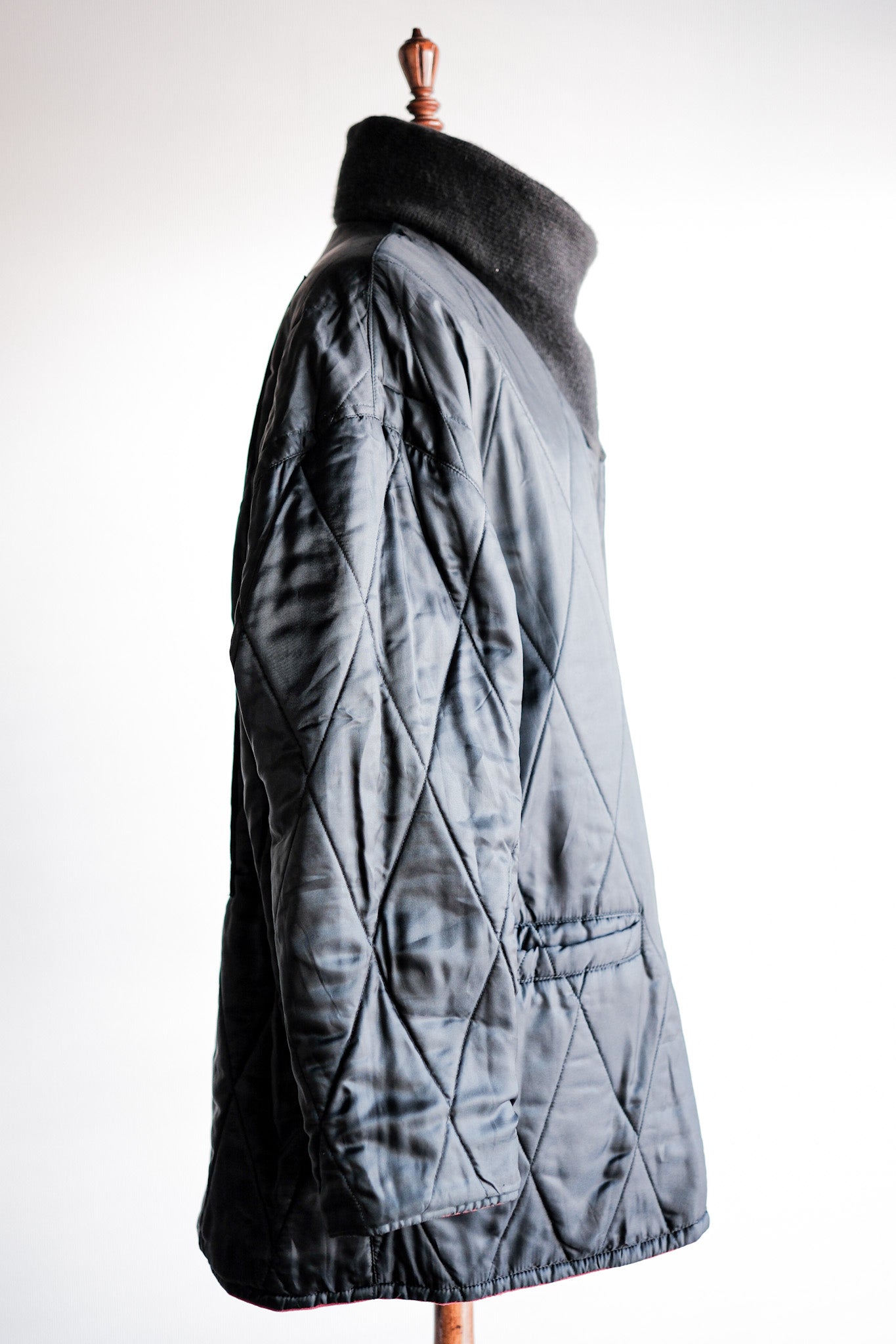 ［~90's］Old SERAPHIN Leather Reverseable Jacket Size.50