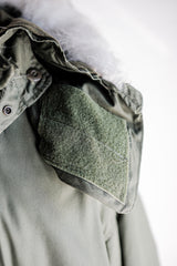 [~ 80's] สหรัฐอเมริกา M-65 Fishtail Parka size.marge "เต็มชุด"
