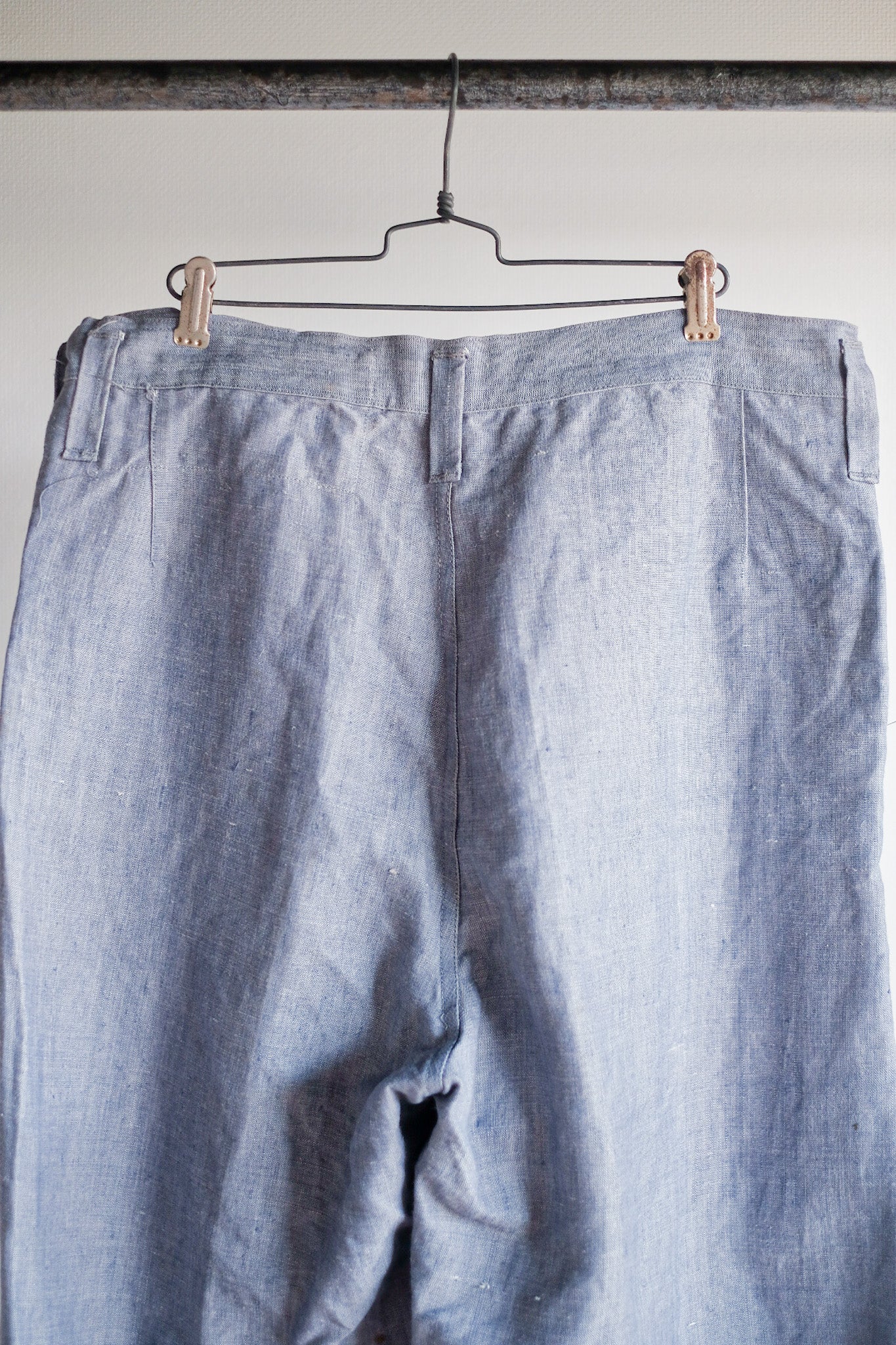 ［~50's］French Navy Ramie Linen Sailor Pant