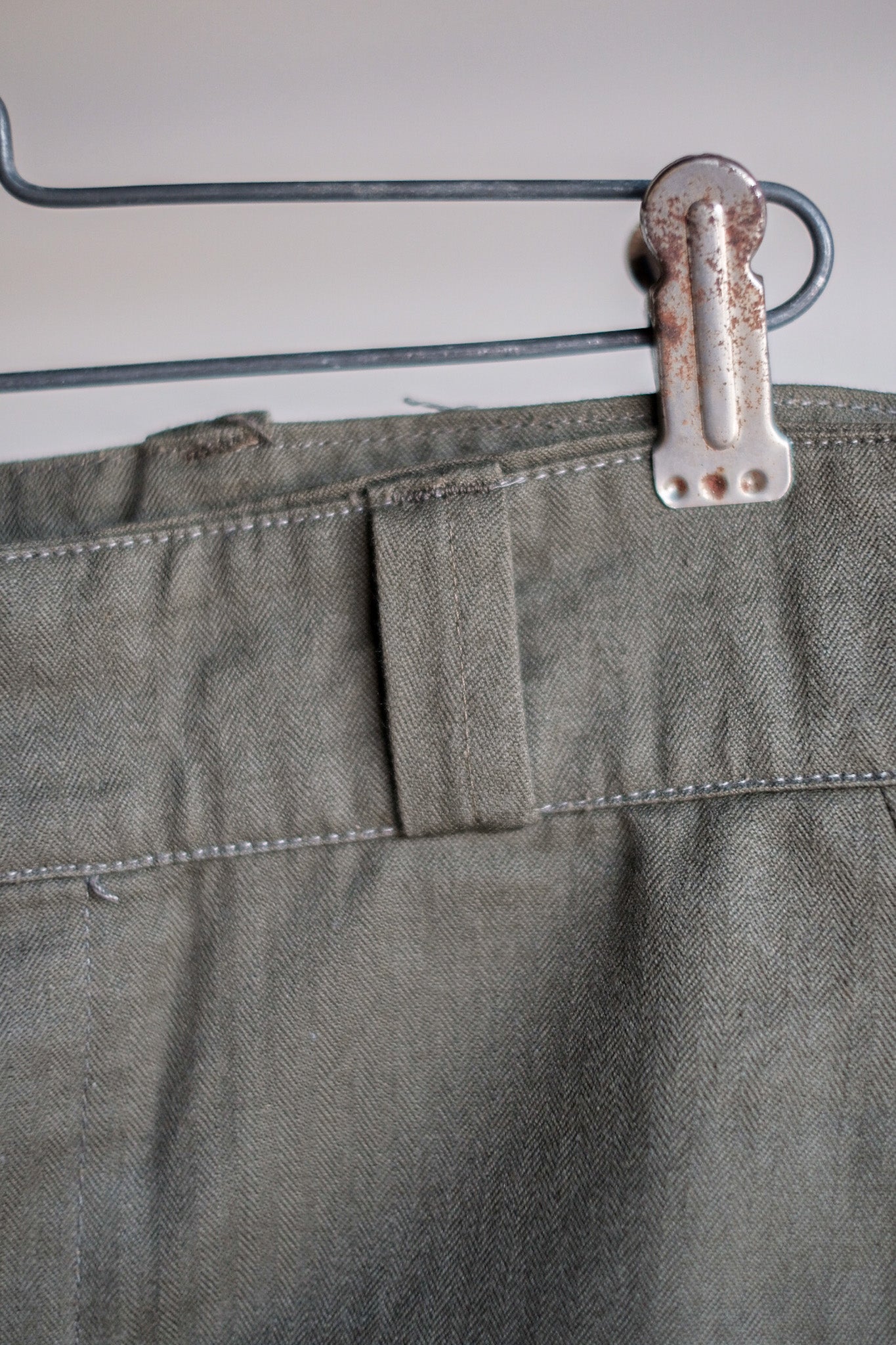 [~ 60's] French Army M47 Field Trousers Size.13 "Dead Stock"