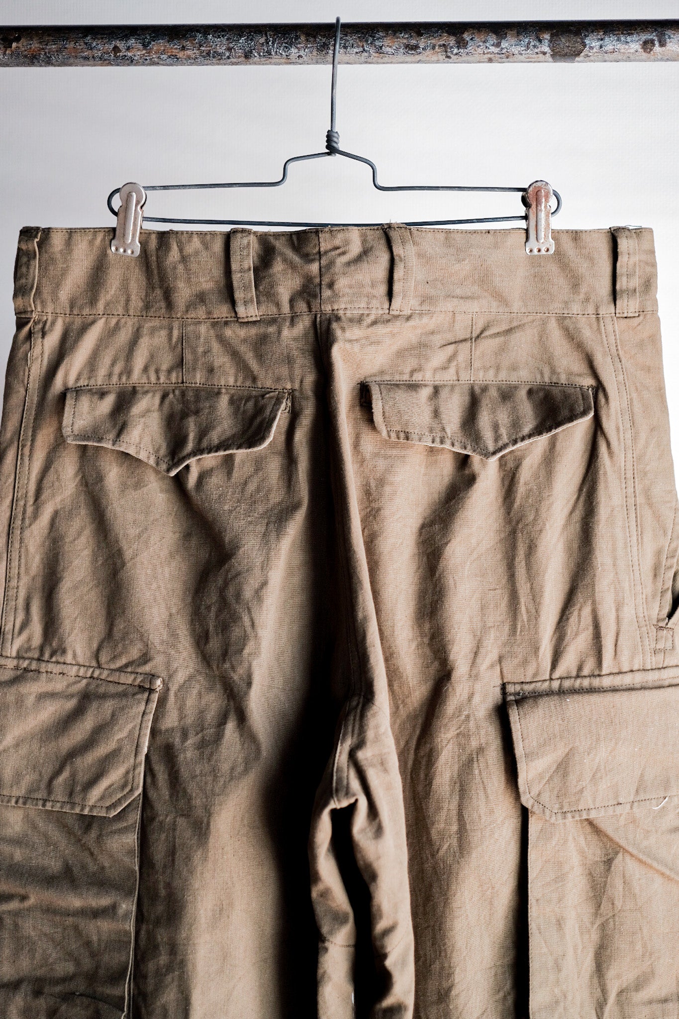 ［~50's］French Army M47 Field Trousers Size.33 "Dead Stock"