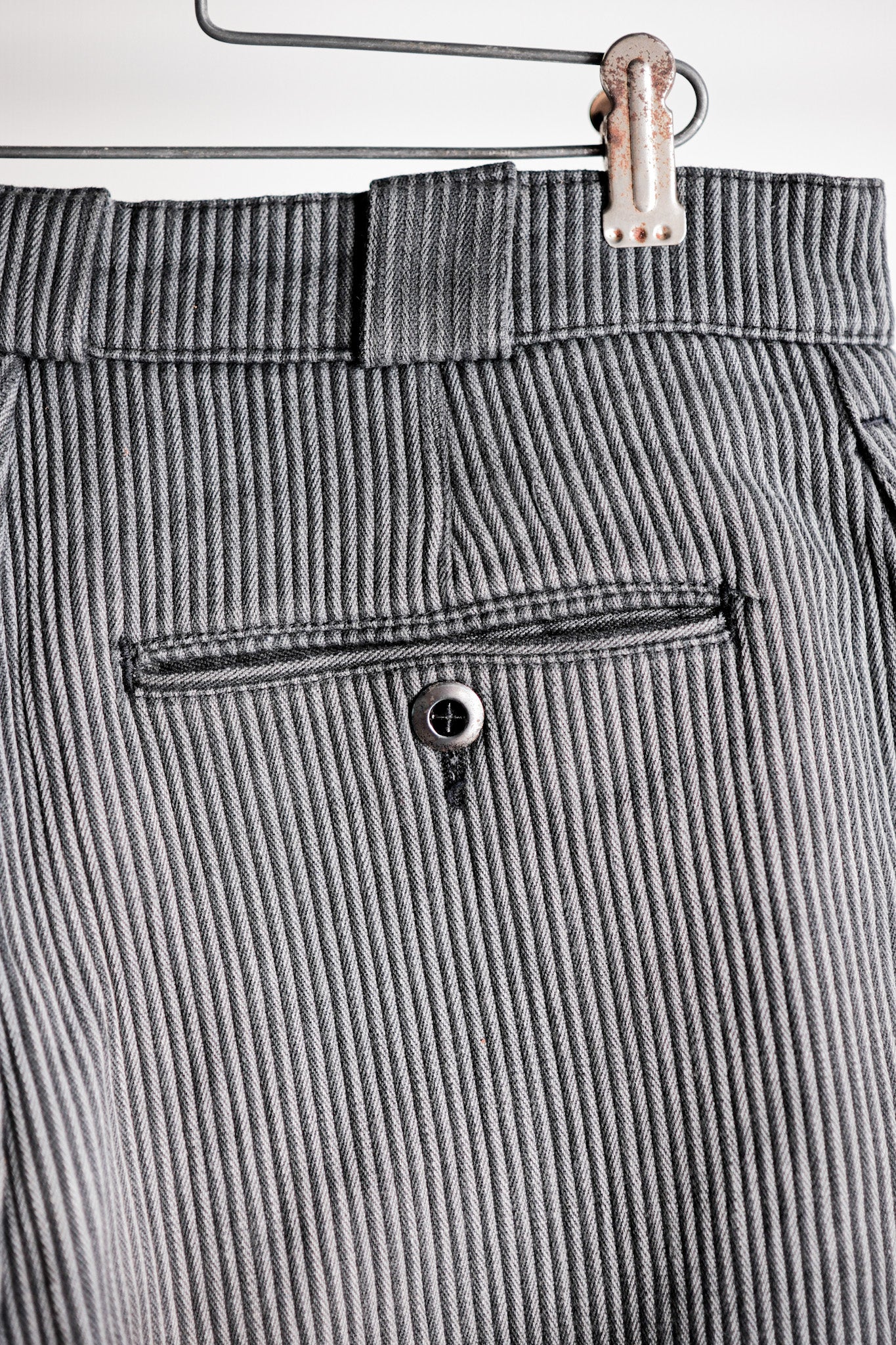 ［~50's］French Vintage Cotton Pique Work Pants