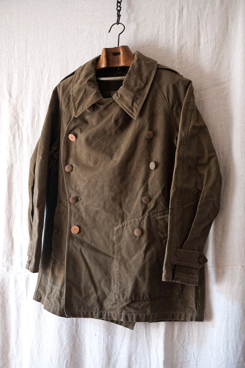 【~40's】French Army M38 Motorcycle Jacket "1st Model" Size.2
