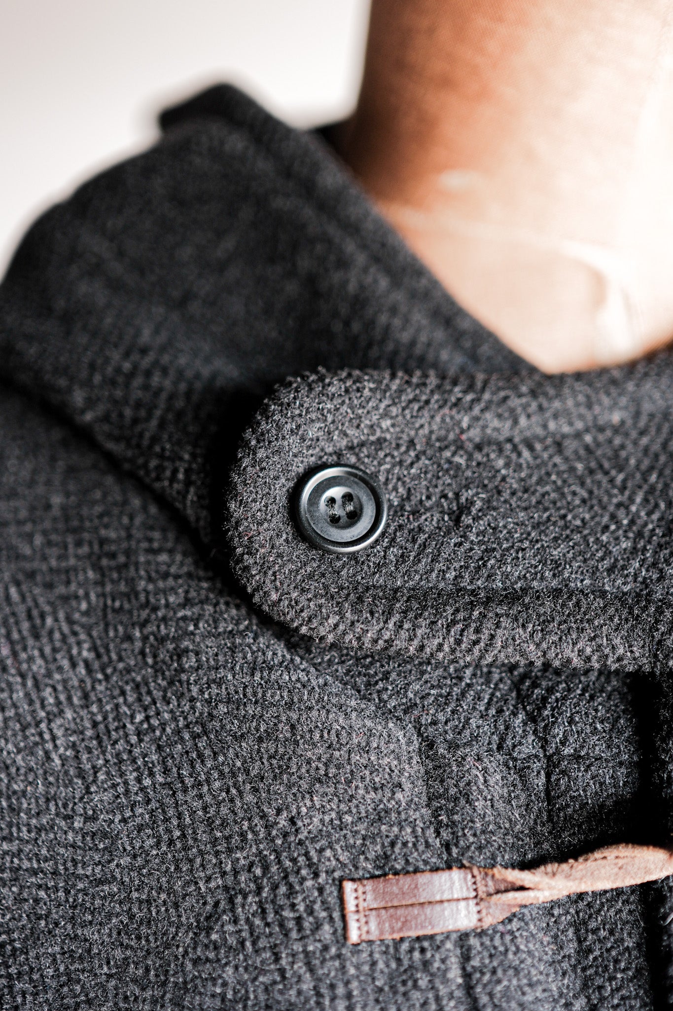 ［~90's］Old INVERTERE Wool Duffle Coat "Moorbrook"