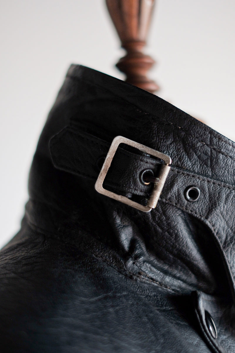 [~ 50's] Belstaff Vintage P.V.C Suit "Black Panther"