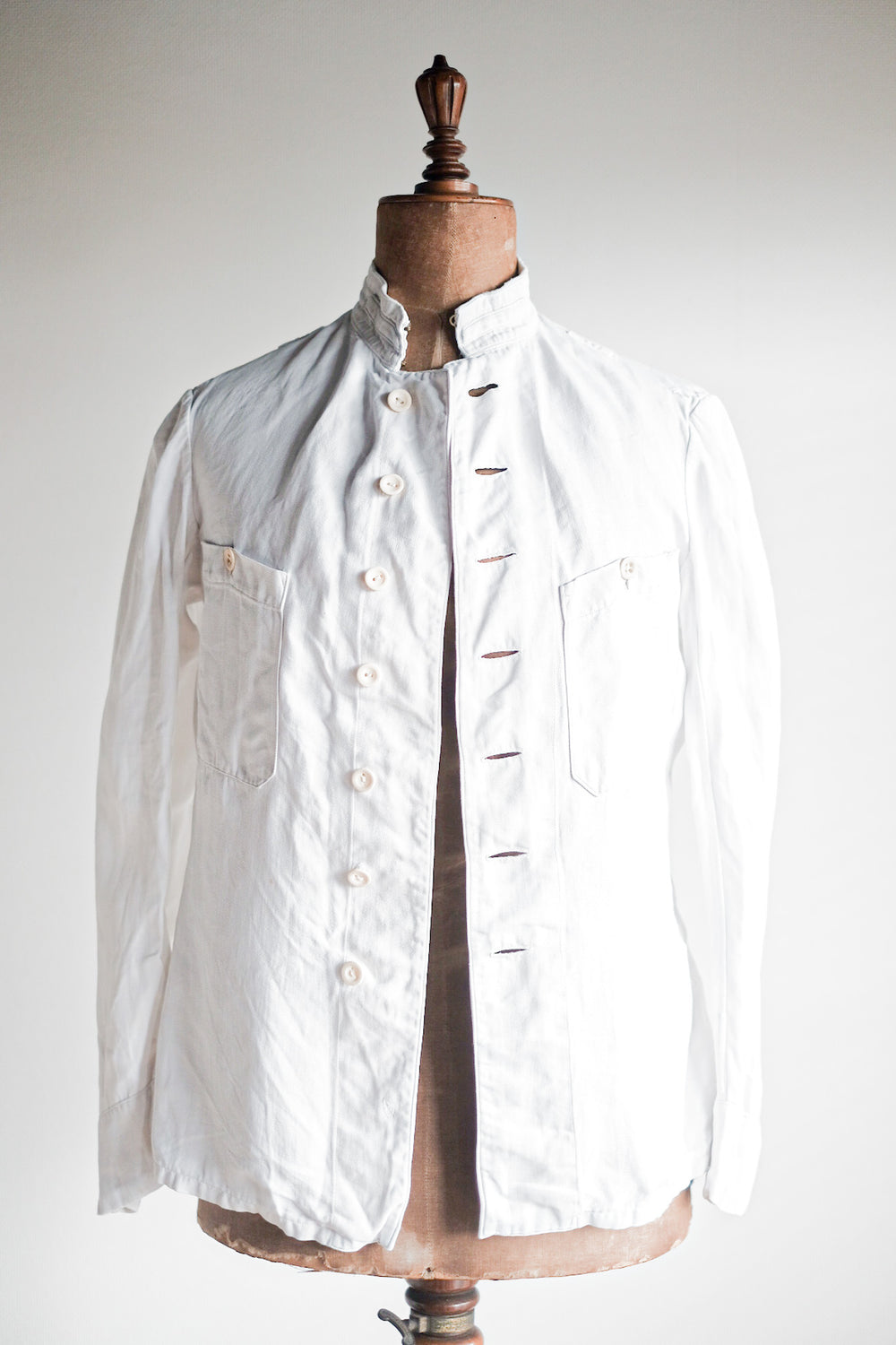 ［~20's］French Army Cotton Linen Colonial Jacket