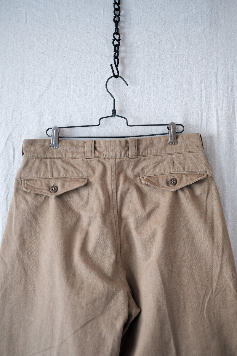 60's] French Army M52 CHINO TROUSERS – VIEUX ET NOUVEAU