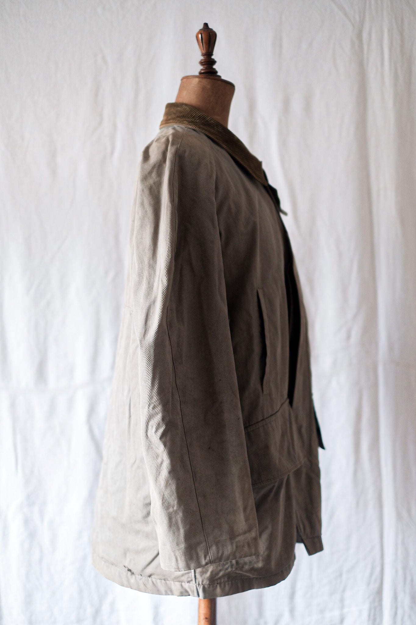 [~ 60 년대] 프랑스 빈티지 코튼 사냥 재킷 "벨 자르 디니 에르"